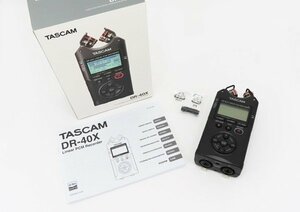 ◇【TASCAM タスカム】ICレコーダー DR-40X