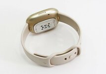 ◇ジャンク【フィットビット】Fitbit Sense FB512 スマートウォッチ ホワイト_画像3