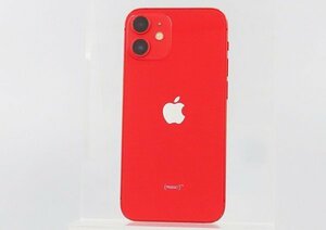 ◇ジャンク【Apple アップル】iPhone 12 mini 64GB SIMフリー MGAE3J/A スマートフォン プロダクトレッド
