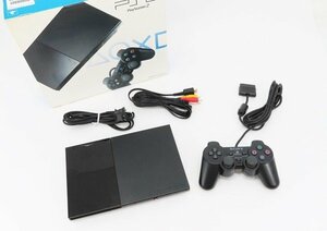 ○【SONY ソニー】PS2本体 SCPH-90000　チャコールブラック