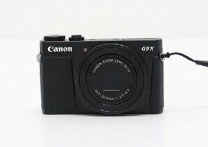 ◇ジャンク【Canon キヤノン】PowerShot G9 X コンパクトデジタルカメラ ブラック