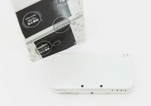 ○ジャンク【任天堂】Newニンテンドー3DS LL パールホワイト_画像1