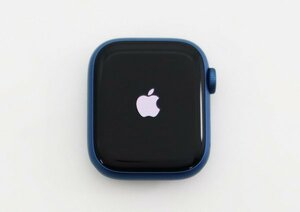 ◇【Apple アップル】Apple Watch Series7 41mm GPS+Cellular ブルーアルミニウム アビスブルースポーツバンド MKHU3J/A