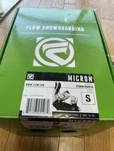 FLOW フロー　MICRON MINI 120 ビンディング セット_画像7