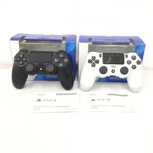 ▲▽PS4コントローラー【正規品/デュアルショック/ブラック/ホワイト】プレイステーション４/Playstation4/SONY/動作確認済み△(R2428)△▼