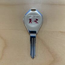 KEY00-00185 スカイライン GT-R ブランクキー ニスモ R32 R33 BNR32 BCNR33 ECR33 GTR RB26 NISMO スペアキー　ニスモ 鍵　キー_画像1