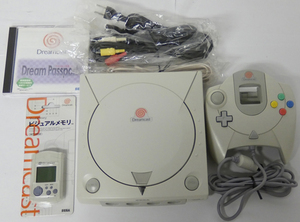 ◆5 SEGA Dreamcast ドリームキャスト 本体 HKT-3000 コントローラー ビジュアルメモリー