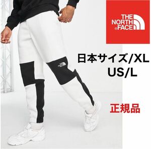 THE NORTH FACE ノースフェイス フリースパンツ スウェットパンツ アウトドア 海外限定 日本未発売 正規品 ホワイト ブラック L XL