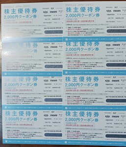 株主優待★バロックジャパンリミテッド★16000円分★2024年5月31日まで★ネコポス送料無料