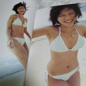  Yasuda Misako photoalbum nama-misa the first version bikini model swimsuit bikini underwear 