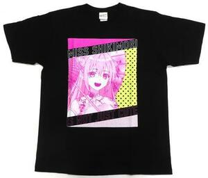 【新品】可愛いだけじゃない式守さん tシャツ 可愛い式守さん アニメtシャツ ブラック XLサイズ