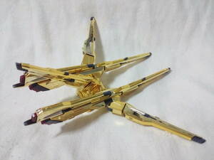 多数出品同梱OK ガンプラ組立済 1/100 ガンダムSEED アカツキ ガンダム 専用 シラヌイ パック ゴールドメッキ仕様 DESTINY 非MG