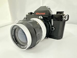 【並品】 ニコン NIKON Nikomat FT2 NIKKOR-Q Auto 135 F3.5 レンズセット