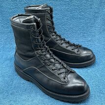 即決★Danner 定価6.1万 21210★27cm マウンテンブーツ ダナー メンズ 9D 黒 ブラック 本革 アケイディア ゴアテックス_画像2