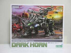 ZOIDS DPZ-10 ダークホーン HMM 021＋ビームガトリングセット 組立 中古 