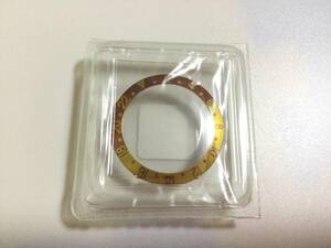  new goods unused! original Rolex bezel disk / insert GMT master pattern number 16753 16758 16760 1670 1675 for Brown / Gold 