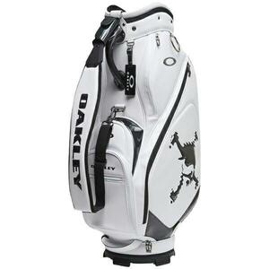 ☆激安★2023NEW　MODEL◆オークリー（OAKLEY）◇SKULL　GOLF　BAG17.0FW◆FOS901528◇WHITE◆新品◇9.5型　4.3㎏◆