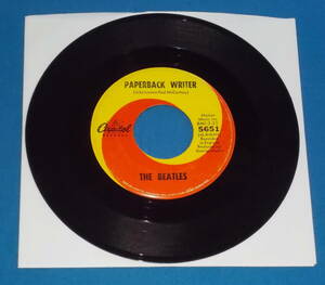 ☆7inch EP★US盤●THE BEATLES/ザ・ビートルズ「Paperback Writer/ペイパーバック・ライター」60s名曲!●