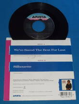 ☆7inch EP★US盤●KENNY G featuring SMOKEY ROBINSON/ケニー・G feat スモーキー・ロビンソン「We've Saved The Best For Last」80s!●_画像2