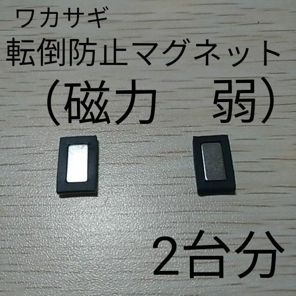 マグネットのみ（磁力　弱）2台分　ワカサギトレイ　ワイド