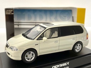 ＜絶版・未使用＞EBBRO　エブロ　1/43　Honda ODYSSEY Absolute （PEARL WHITE）　ホンダ　オデッセイ　アブソルート　パールホワイト