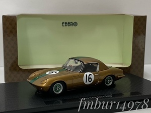 ★★★ 希少！★★★ ＜絶版・未使用＞EBBRO　エブロ　1/43　LOTUS 26R Gold Bug　ロータス ゴールドバグ