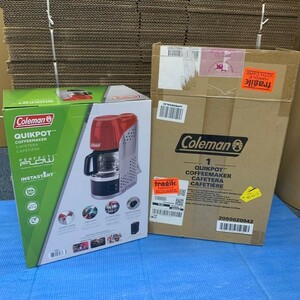 1円～!!【日本未発売！】未使用 新品◆コールマン Coleman QUICK POT COFFEEMAKER コーヒーメーカー キャンプ アウトドア BBQ mc01052488