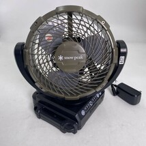 ◆1円スタート◆美品◆snow peak スノーピーク フィールドファン キャンプ アウトドア 人気ブランド BBQ 扇風機 ファン mc01062561_画像4