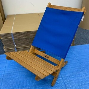 ◆1円スタート◆Blue Ridge Chair Works/ブルーリッジチェアワークス スモールBRチェア ネイビー フォールディング キャンプ mc01061886