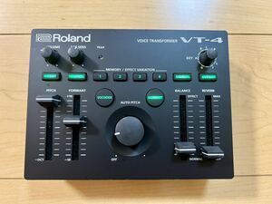 1円スタート Roland VT-4 VOICE TRANSFORMER 通電確認済み