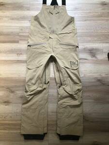 BURTON バートン メンズ ak GORE TEX 3L Freebird Stretch Bib Pants Mサイズ KELP