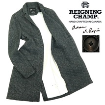 【B2689】【美品】【定価34,000円】REIGNING CHAMP×ADAM ET ROPE レイニングチャンプ アダムエロペ チェスターコート 別注 サイズM_画像1