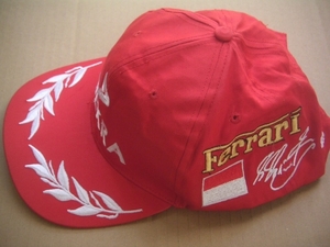 DEKRA F1 Ferrari フェラーリ MICHAEL SCHUMACHER ミハエル シューマッハ ベースボールキャップ 帽子 キャップ 