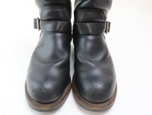 2312-5 レッドウィング 2268 エンジニアブーツ RED WING SHOES レザー製 サイズ 8D ブラック_画像6