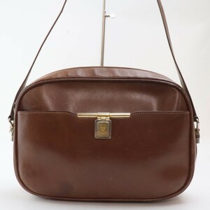 2312-48 Gucci Old Gucci shoulder bag GUCCI leather made Brown 