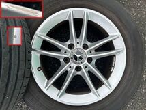 中古★メルセデスベンツ Aクラス 純正 ホイールとタイヤ4本セット★16×6.5J +44 112 5穴・ピレリ 205/60R16　YHBEZ-101_画像5