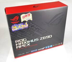 ほぼ新品 ASUS ROG MAXIMUS Z690 APEX Z690(DDR5)/LGA1700/2.5GbitLAN/Wi-Fi6E(ax)+BT5.2/ATX