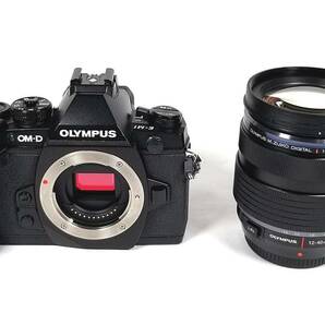 美品 OLYMPUS ミラーレス一眼 OM-D M1 12-40mm F2.8 レンズキット ブラック 防塵 防滴 OM-D E-M1 12-40mmF2.8LKITの画像5