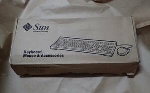 未使用品　SUN SUN microsystems　Type 5c　キーボード＋　マウス等セット　[X3542A]