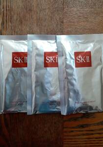 SK-II エスケー2 フェイシャルトリートメントマスク(パック)1枚入×3枚