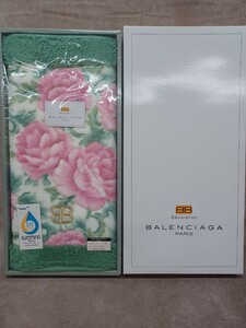 BALENCIAGA PARIS Balenciaga цветочный принт коврик для ванной зеленый цвет зеленый цвет BBM-321B акрил 100%. furoshiki . коврик . полотенце акционерное общество не использовался товар 