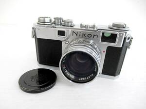【Nikon/ニコン】亥②314//S2 NIKKOR-S.C 1:1.4 f=5cm/防湿庫保管品　美品/6160529