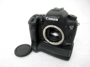 【Canon/キヤノン】亥⑤193//美品 CANON EOS7D MarkⅡ モータードライブ付