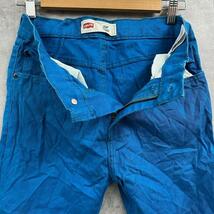 【中古】Levi's510TM ブルー ジップフライ スキニー カラーパンツ レディース W28L28 実寸W28in 5510-G25 USA 海外輸入 古着 LK10070_画像5