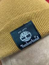 【送料無料】Timberland ティンバーランド ロゴニット帽 ワッチ ビーニー キャメル レディース_画像3