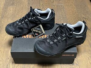 ☆未使用☆MERRELL☆CHAMELEON 7 STORM GTX☆MENS☆25.5cm☆黒BLACK☆GORE-TEX☆防水☆カメレオン☆メレル☆アウトドア登山キャンプ☆