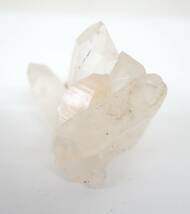 天然石　鉱物　レトロ＊水晶原石　水晶クラスター＊ローズクォーツ　薄いピンク系2点 ＊Crystal Quartz　Cluster＊石英　ロッククリスタル _画像8