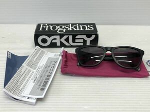 N132-231220-160 OAKLEY オークリー フロッグ スキン 5547 【中古美品】 サングラス