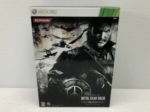 N324-231224-32 XBOX 360 METAL GEAR SOLID PEACE WALKER HD EDTION PREMIUM PACKAGE メタルギア 【中古品】