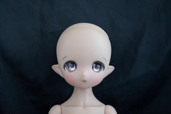 imomodoll ドールカスタムヘッド　RUCY chocolate skin 